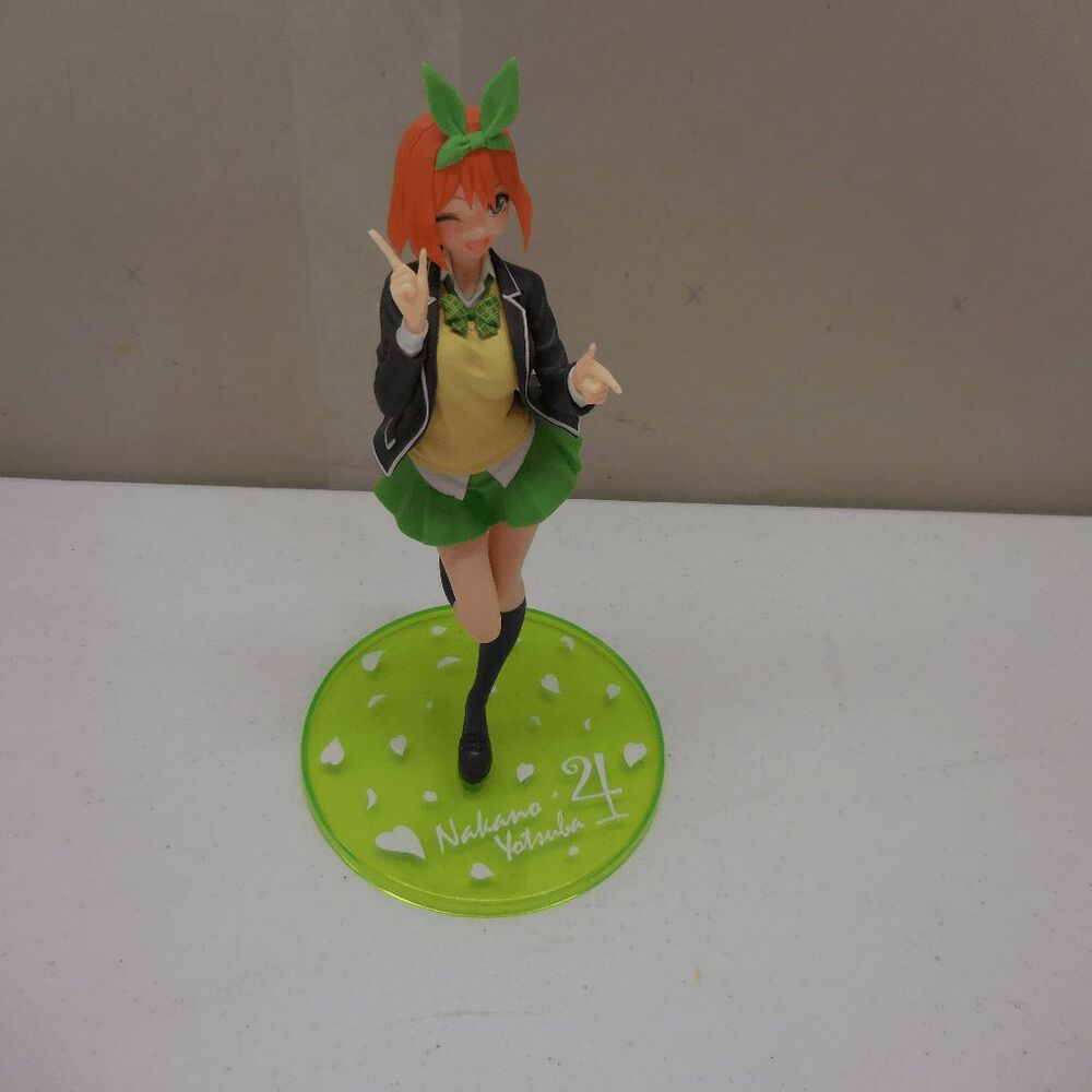 The Quintessential Quintuplets Nakano Yotsuba Coreful Figure Uniform Ver. No Box